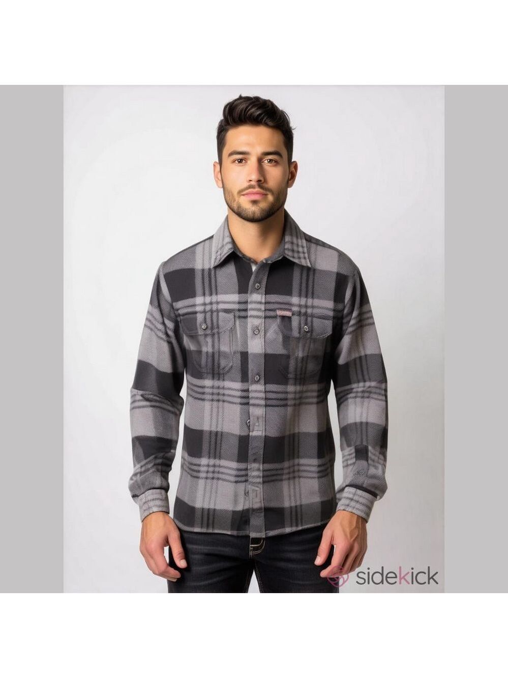 Men’s Orvis Flannel Shirt Jacket - Picture 6 of 6